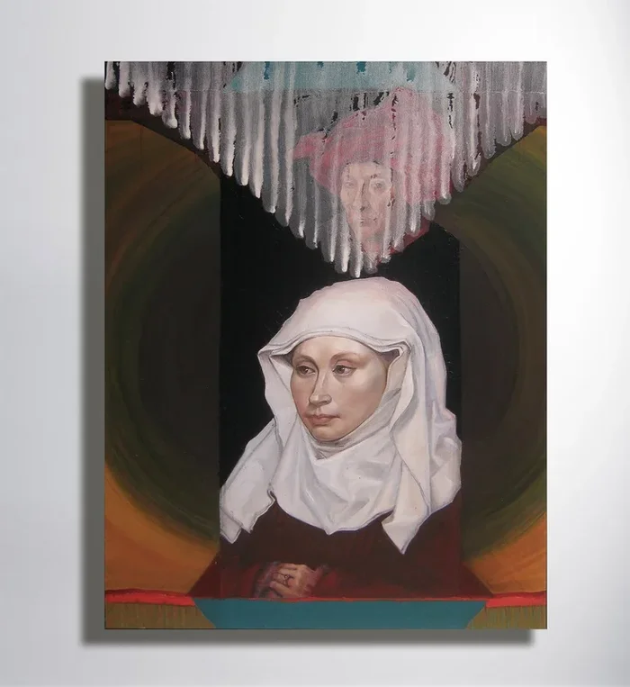 “Hourglass” (2015) Oil painting by Marya