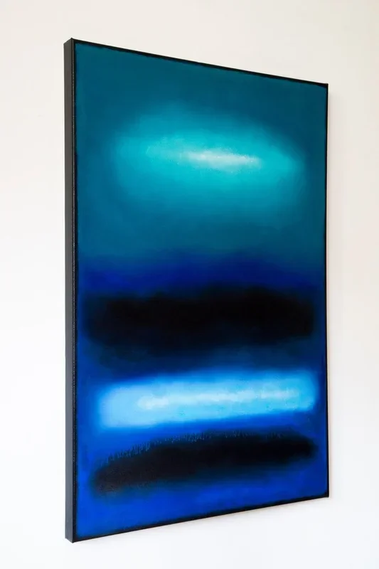 A Calm moment (2024) Acrylic painting by Stefan Fierros