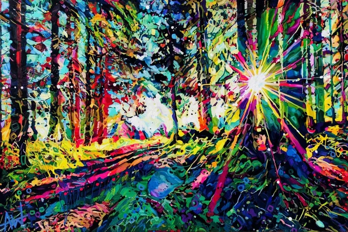 A New Hope (2023) Oil painting by Angie Wright