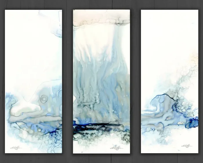 Ephemeral Poetry Col. 5 (2024) Watercolour by Kathy Morton Stanion