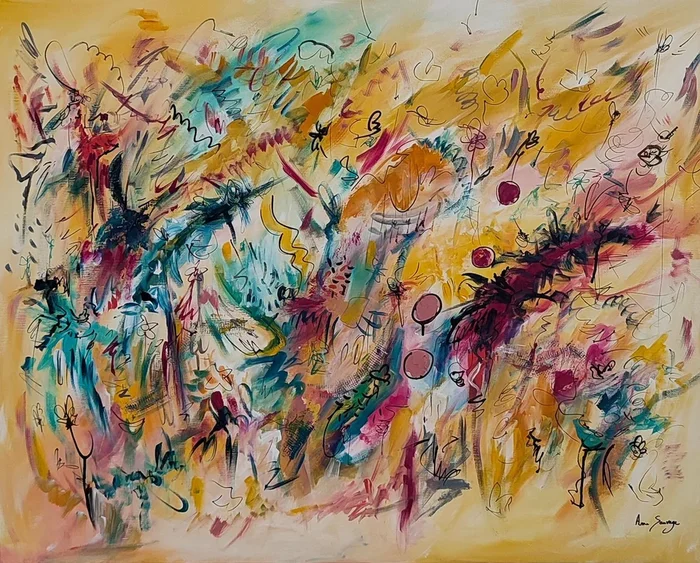 Fruits et saveurs (2024) Acrylic painting by ÂME SAUVAGE