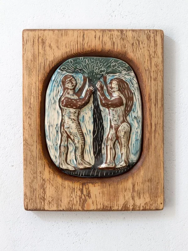 Garden (2025) Mixed-media sculpture by Yuliia Dunaieva