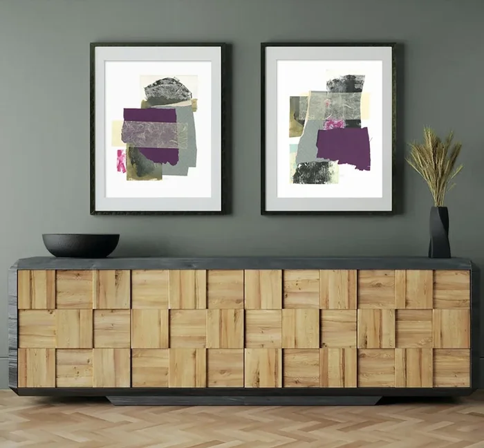Geometric Abstract collages (2024) Collage by Gabriel Prundeanu