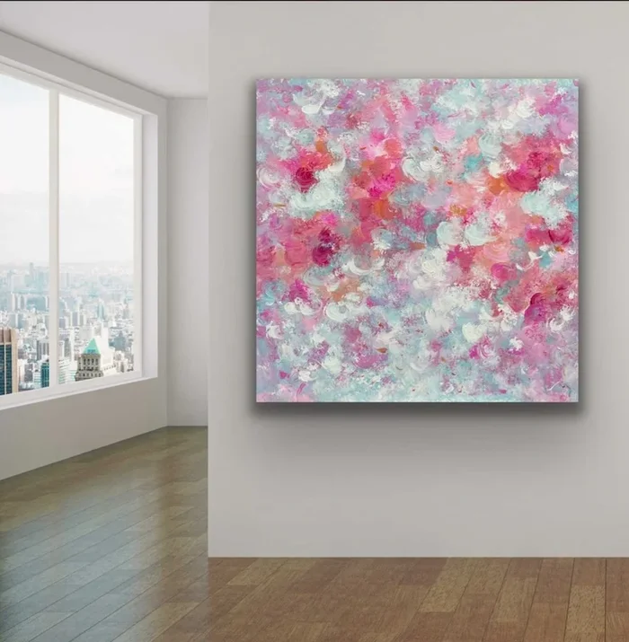 It’s love No 40 (2022) Acrylic painting by Ivana Gigovic