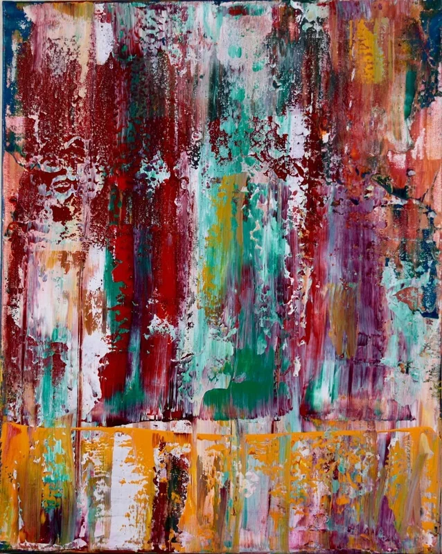 Lost in Los Angeles (2016) Acrylic painting by Nestor Toro