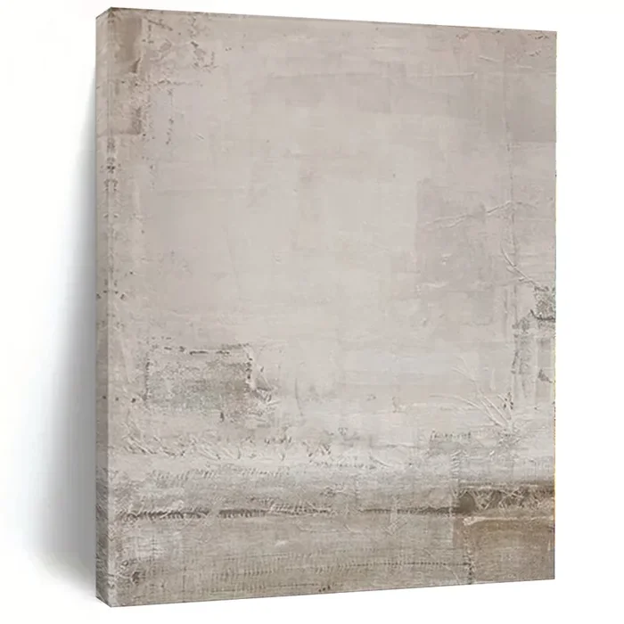 Oversized Custom Hand-Painted Abstract Painting for Bedroom & Hotel Executive Suites