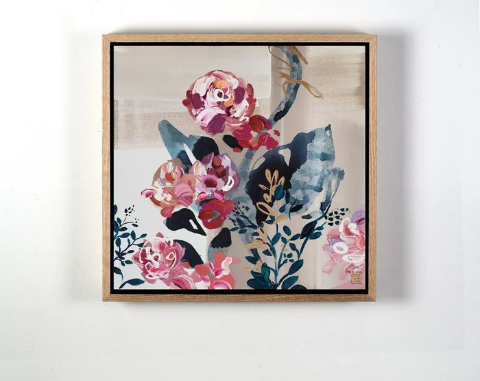 Petit Bijou I (2022) Acrylic painting by Novi Lim