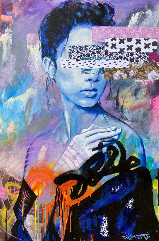 Queen of peace (2023) Oil painting by Bold Ro