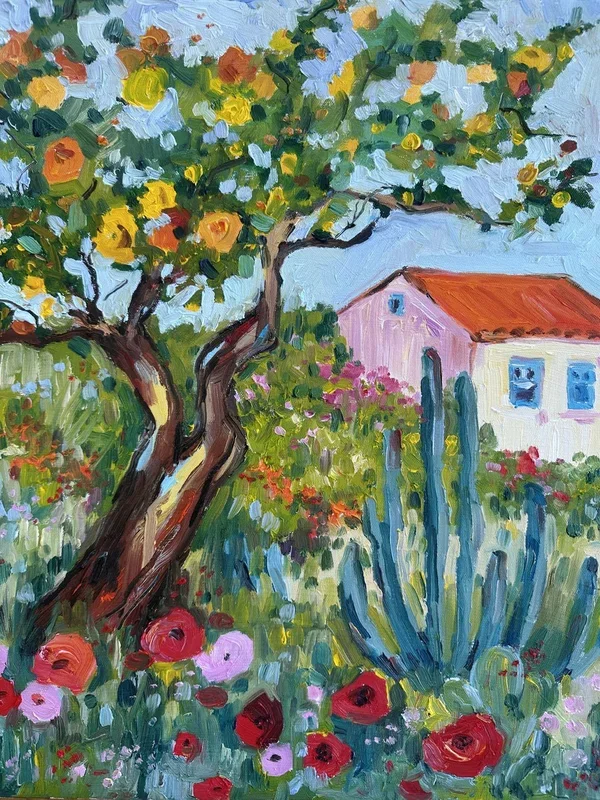 Summer day (2025) Oil painting by Irina Anis